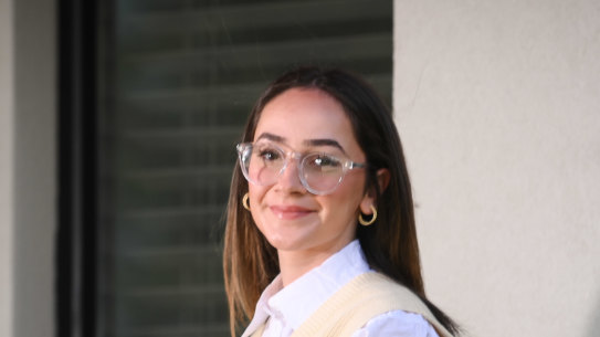 First-year university student Meena Hana is more interested in a rewarding career than a high income. 