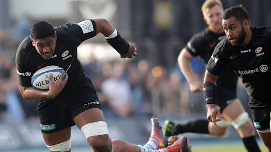 Wallaby-in-waiting?: Will Skelton has transformed playing for Saracens.