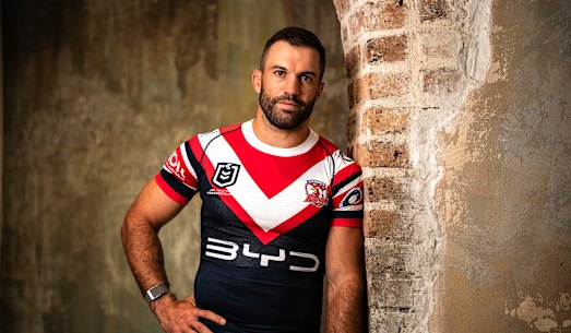 Roosters captain James Tedesco.