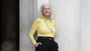 Penelope Seidler in Venice to open her exhibition at SMAC.