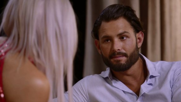 Sam, with his best "listening" face.