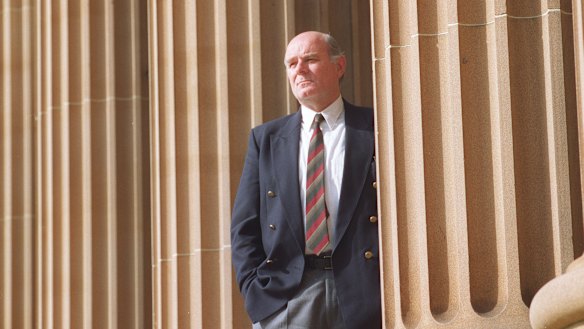 Former national commission of audit chairman Bob Officer in 1996.