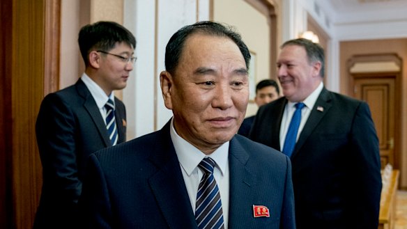 Kim Yong Chol, the John Bolton of North Korea.