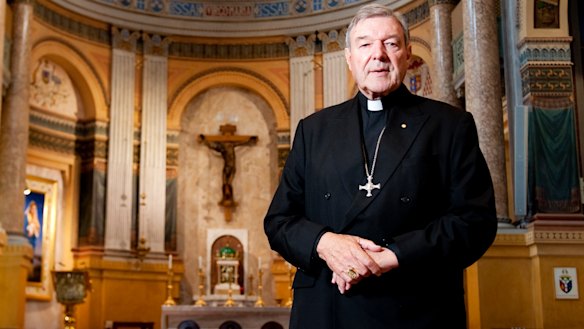 Cardinal Pell in Rome.