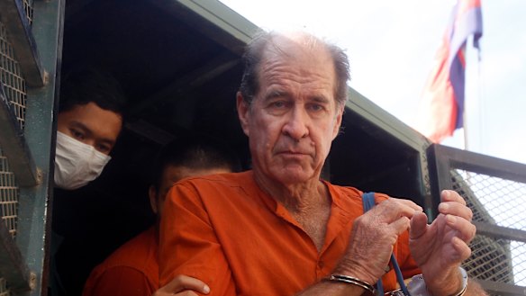 Pardoned: Australian filmmaker James Ricketson.