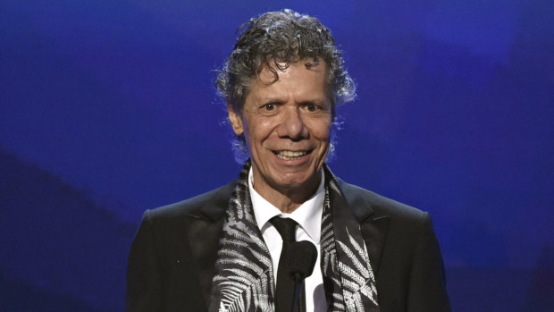 Chick Corea, pictured here at the 2015 Grammy Awards, has died at 79. 