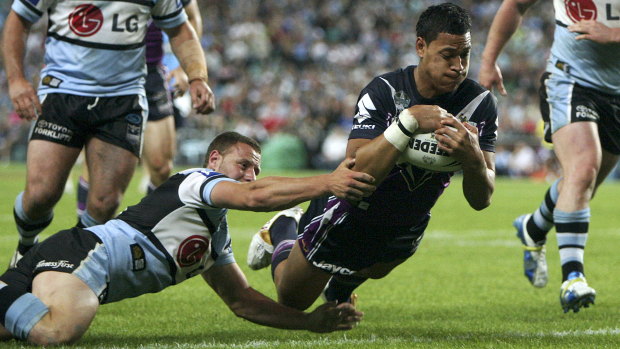 Israel Folau made his name at the Storm before finding a home at the Broncos, Giants, Waratahs, Wallabies, Dragons ...
