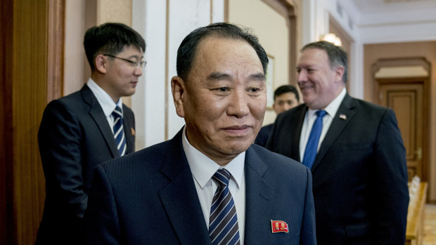 Kim Yong Chol, the John Bolton of North Korea.