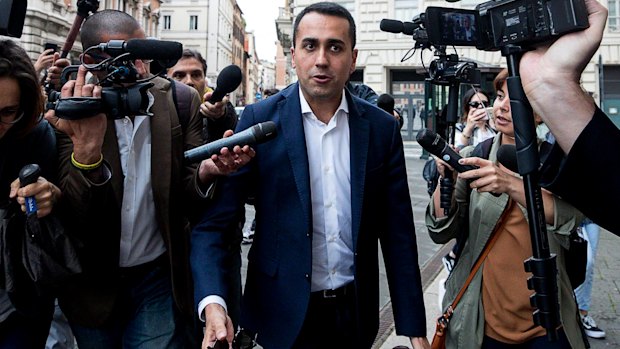 Five Star Movement leader Luigi Di Maio has spooked European partners and investors who fear his euroskeptic, populist agenda. 