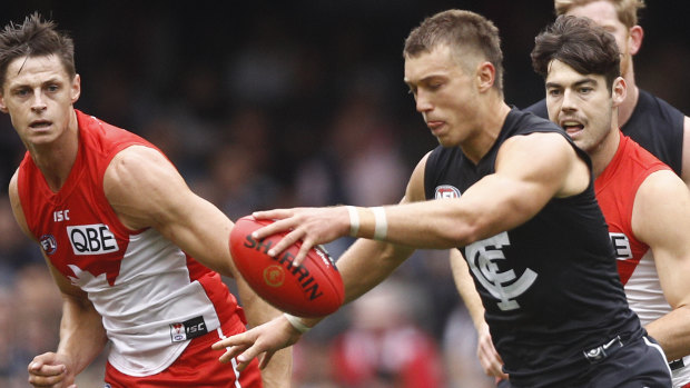 Patrick Cripps has rallied Carlton's young players.