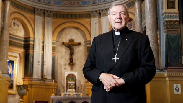 Cardinal Pell in Rome.