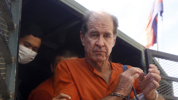 Pardoned: Australian filmmaker James Ricketson.