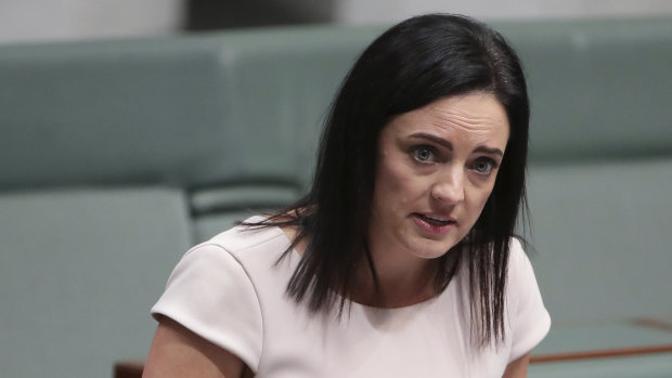 Labor MP Emma Husar in Parliament.