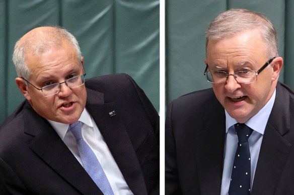 Both Scott Morrison and Anthony Albanese have made “off-budget” spending a feature of their budget week pitches.