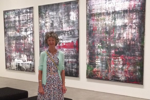 Jenny McMahon at the Queensland Art Gallery in 2018.