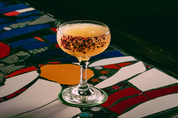 A spicy marg at Centro 86.