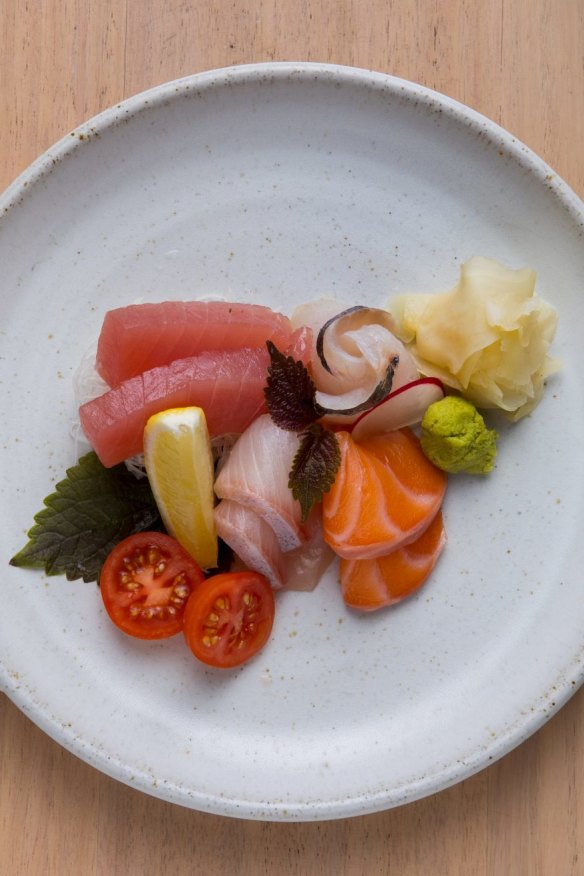 Sashimi combo.