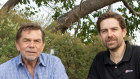 Graham Turner, left, and Matt Turner, co-owners with Flight Centre and staff in Pedal Group. 