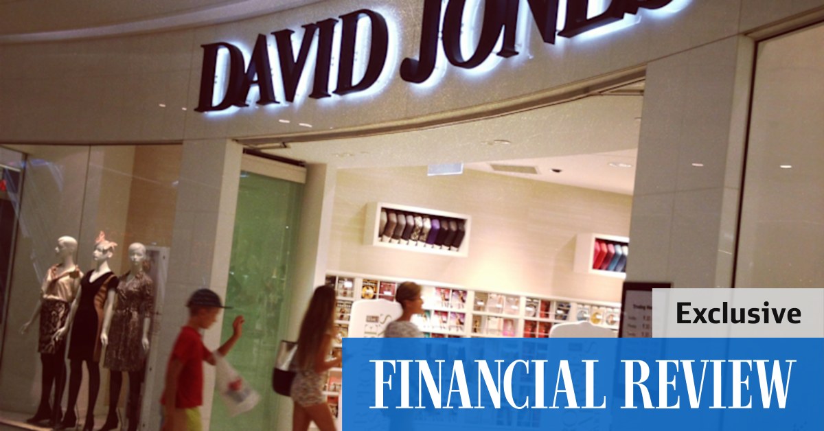 David Jones: How Anchorage Capital plans to turnaround the fortunes of David Jones - Vimarsana News