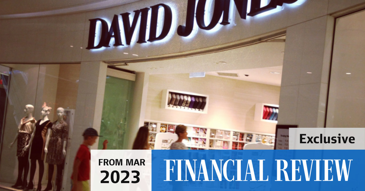 David Jones now very profitable under Anchorage Capital