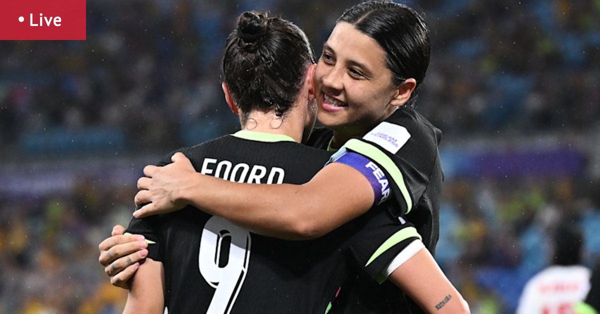 Australia v South Korea, team lists, live coverage, how to watch, Sam Kerr, Mary Fowler