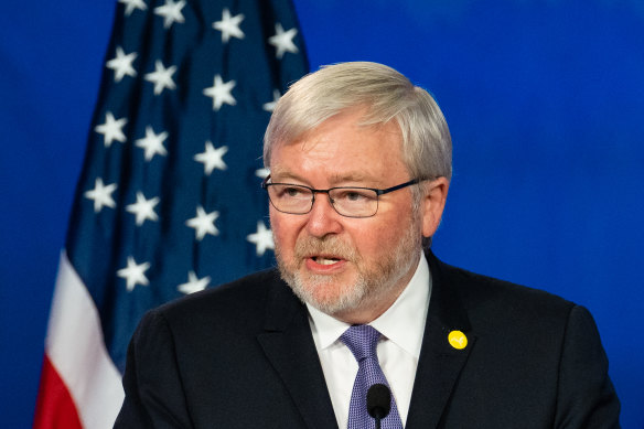Kevin Rudd will take up a posting as Australia’s ambassador to the United States.