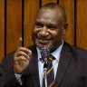 Papua New Guinea Prime Minister James Marape has no problem with his citizens joining the Australian defence force. 