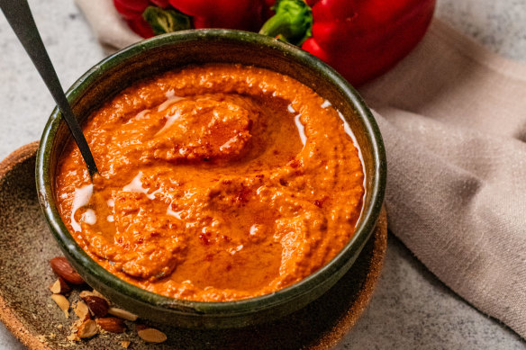 Romesco, the Spanish sauce that goes with everything.