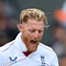 Ben Stokes of England can’t hide his frustration during Day Five of the 4th Rothesay Test Match between England and India at Emirates Old Trafford on July 27, 2025 in Manchester, England. (Photo by Clive Mason/Getty Images)