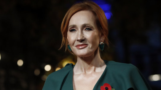 Harry Potter author J.K. Rowling in 2018.