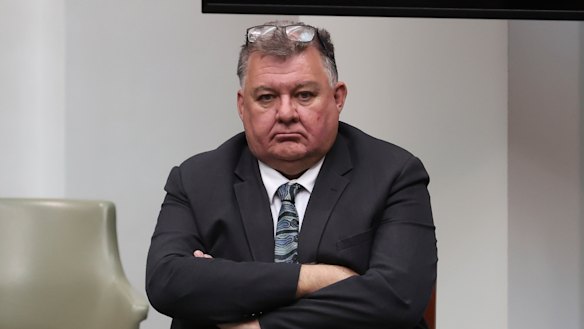 Liberal MP Craig Kelly during Question Time.