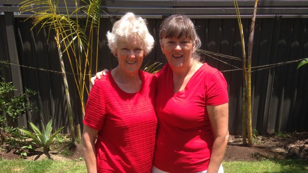Margaret Fletcher, left, was diagnosed with Coeliac's disease 30 years ago. Her sister Diane, right, is also a Coeliac.