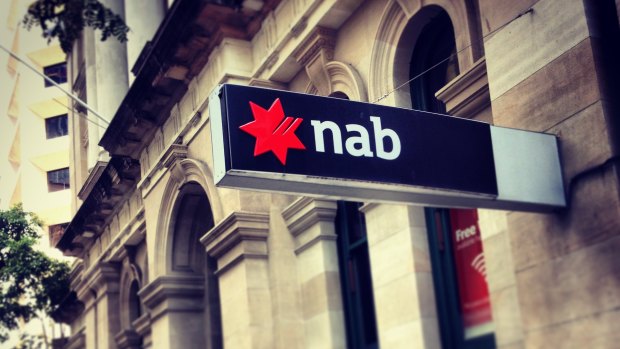 The outlook on NAB's credit rating was lowered to "negative" by Fitch.