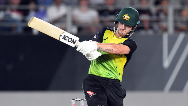 D'Arcy Short was Australia's best with the bat.