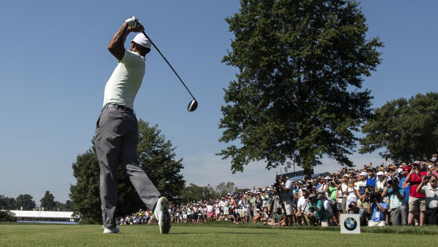 Hot ticket: Tiger's huge army of fans would love to see him contend on Sunday.