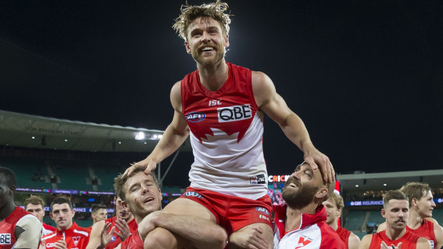Dane Rampe is "bullish" about the next generation of Swans.
