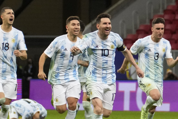 Lionel Messi is hoping to lead Argentina to a Copa America title over favourites Brazil.