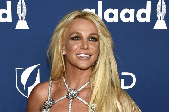 Britney Spears in 2018. 