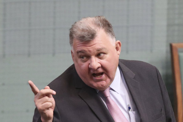 Craig Kelly is unapologetic about sharing misinformation.