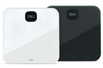 The connected Fitbit Aria Air will send your weight to your Fitbit account.