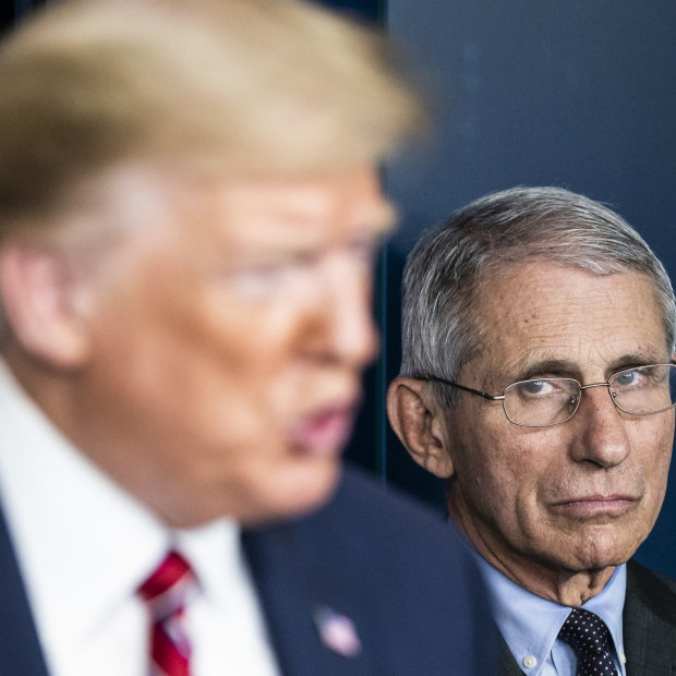 President Donald Trump’s denigration of Anthony Fauci was followed by death threats from extremists.