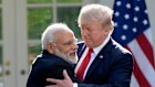 The previously warm relationship between Donald Trump and Narendra Modi has turned cold.