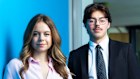 New KPMG Graduates Matt Lahoud and Mila Spirkoski Lancaster.
