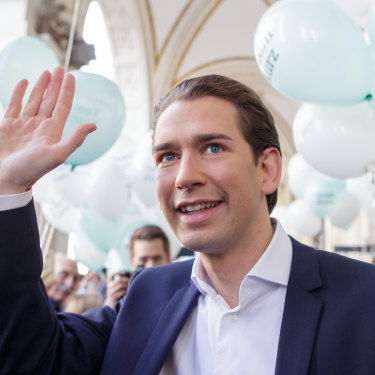 Austrian Chancellor Sebastian Kurz, who also holds the title of world's youngest leader - is on the rise in Europe. 