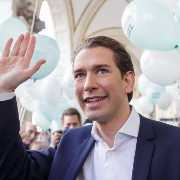 Austrian Chancellor Sebastian Kurz, who also holds the title of world's youngest leader - is on the rise in Europe. 