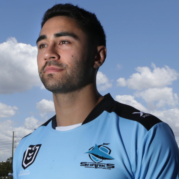 Not-so-fresh start: Shaun Johnson has found a new home in the Shire, but he couldn't have predicted the pre-season troubles that have hit the Sharks.