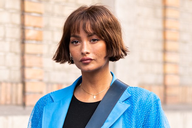 Taylor LaShae at Paris Fashion Week - Womenswear Fall Winter 2023 2024, February 28, 2023 in Paris, France.