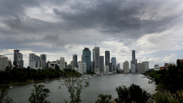 Brisbane is expecting damp days from Friday to the middle of next week.