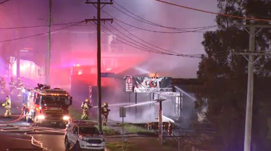 Another tobacco shop goes up in smoke in Melbourne.