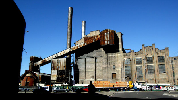 Heritage listed: the old White Bay power station.